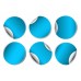 Sticker Circle 5mm blue 7pcs/1pkt